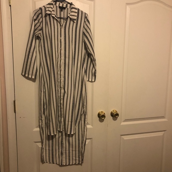 R.WISH Striped Button Dress Size S - Picture 2 of 11